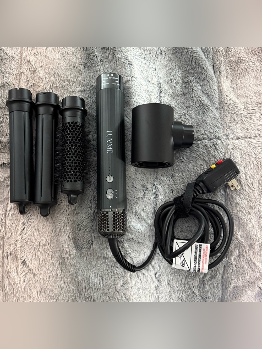 Luvme 4-in-1 Hair Styling Hair Dryer Set with attachments
